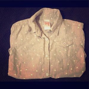 Kids Star Collar Shirt